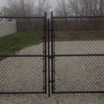 Swing Gates - Double Weld (Black Vinyl)